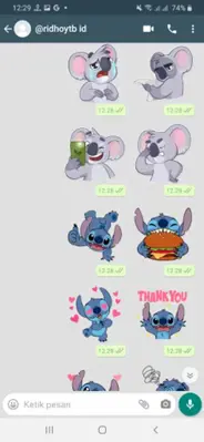 Stickers WA Koala For WAStickerApps android App screenshot 2