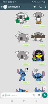 Stickers WA Koala For WAStickerApps android App screenshot 6